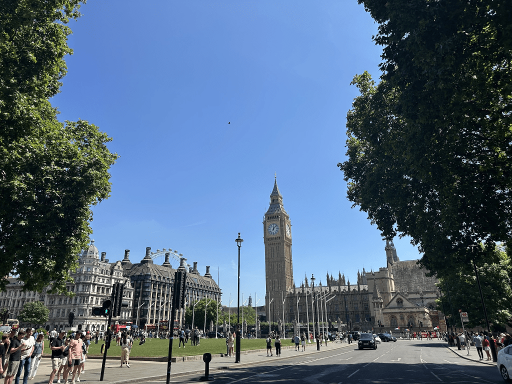 One week in&nbsp;London